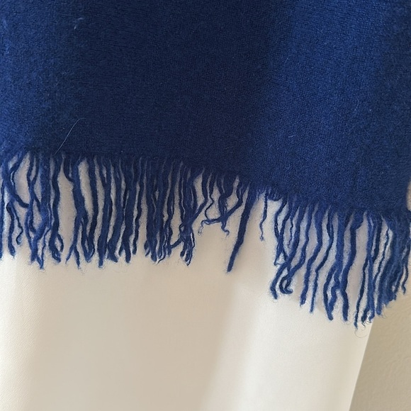 Tyler Boe Womens Cashmere Layered Sweater with Fringe Sz Small Quiet Luxury Chic - Picture 7 of 7